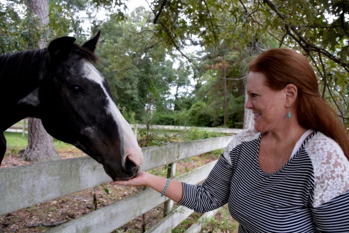 donna and surry horse 9-13-2014 1-32-44 PM